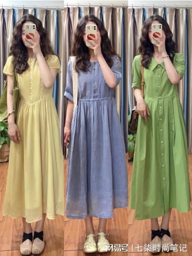 时髦每套都好好看夏季裙装穿搭减龄(图5)